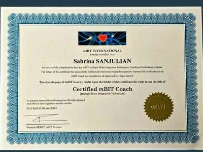 Certification coach mBIT